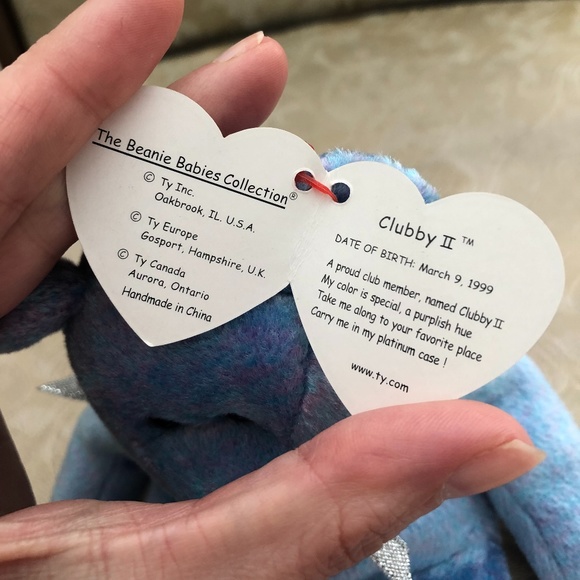 Ty Beanie Baby - Clubby II - 1999 - Picture 3 of 5